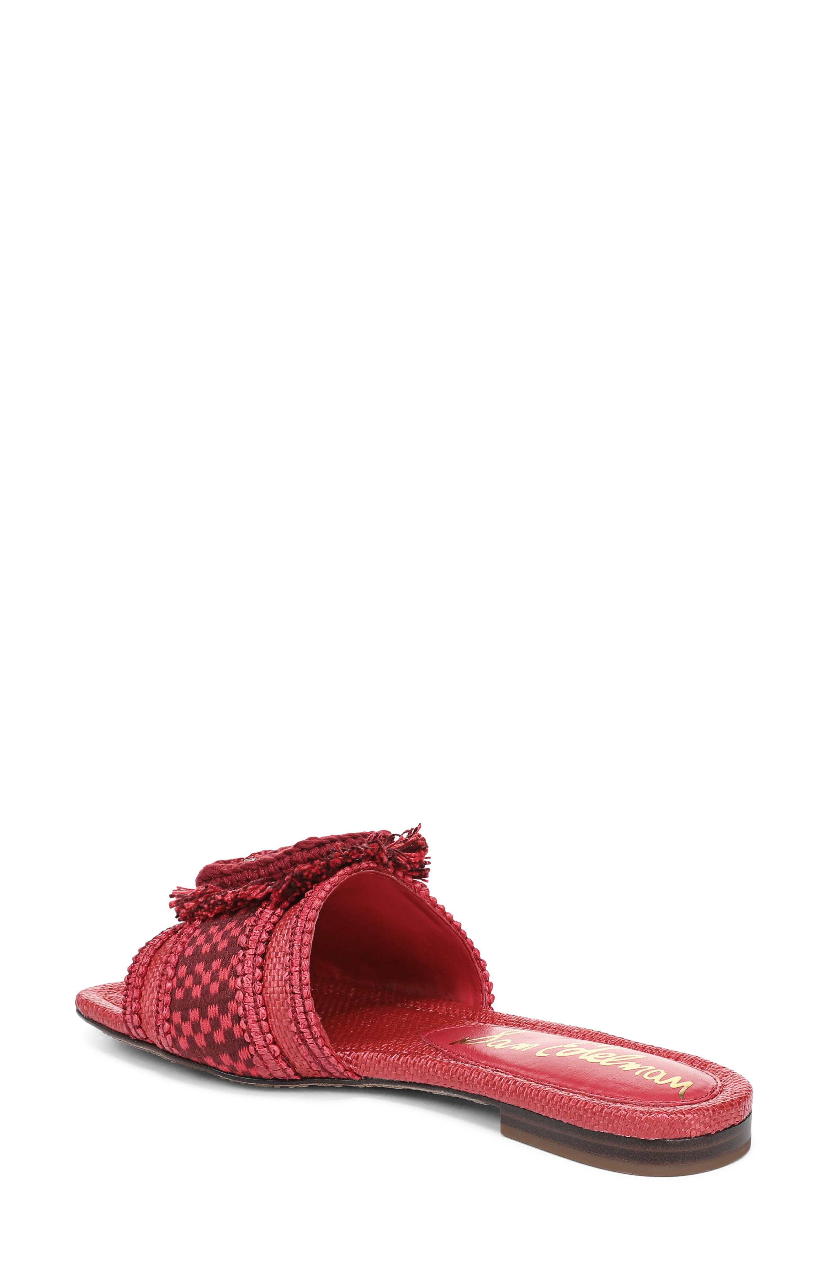 Bambi Playa Slide Sandal, Alternate, color, SUMMER RED