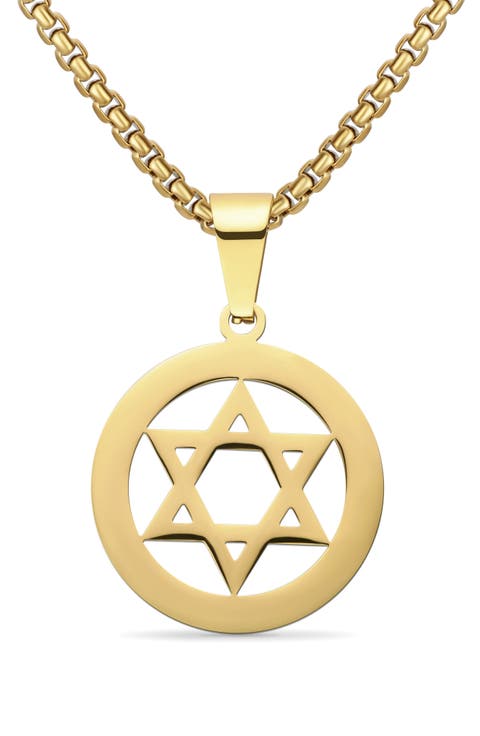 Star of David Pendant Necklace