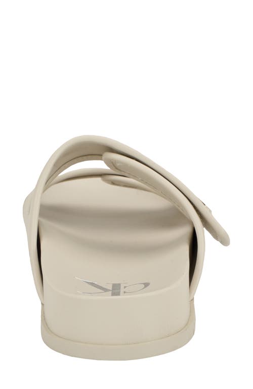 Calvin Klein Lindee Sandal In Ivory