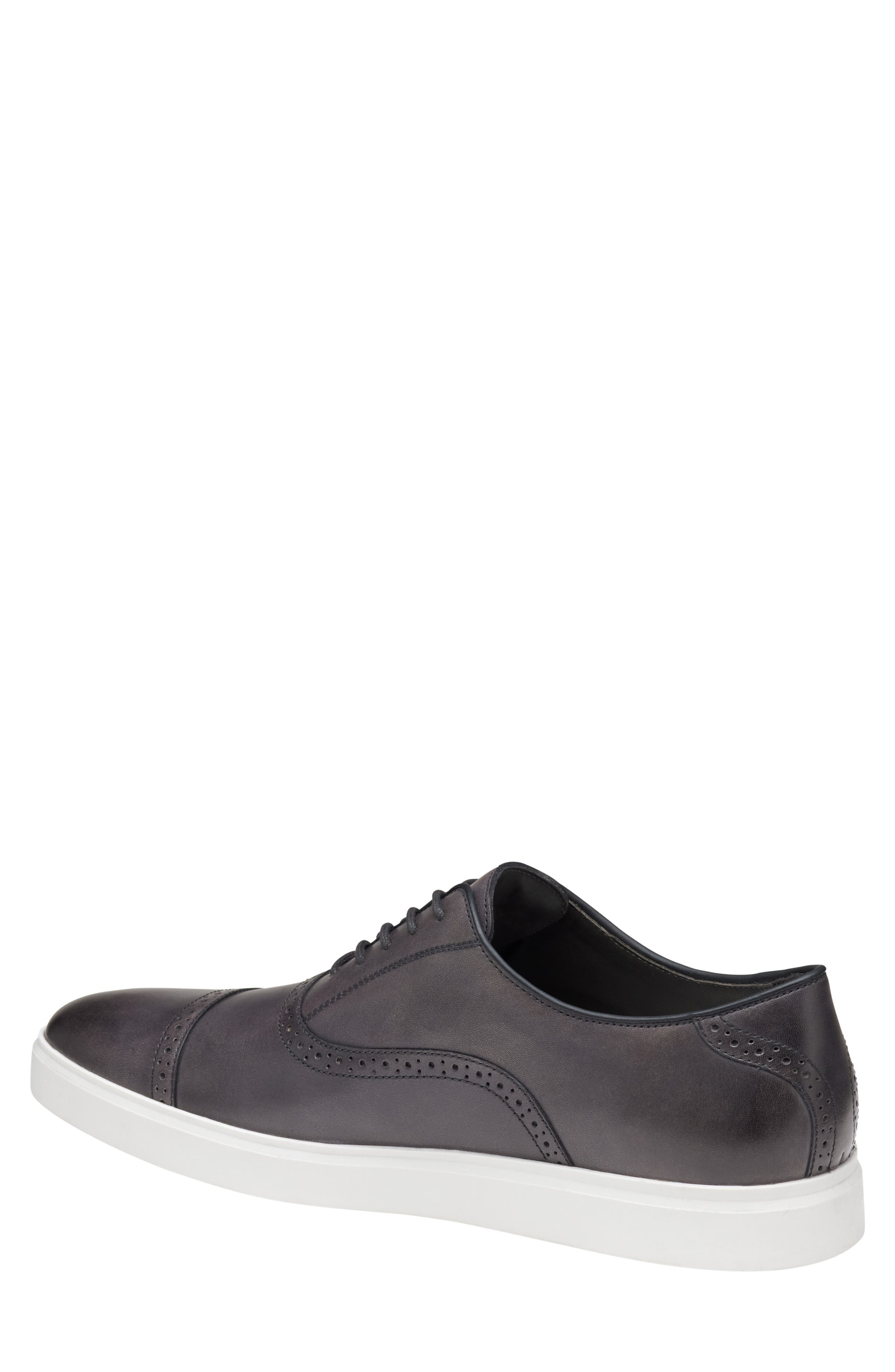 Johnston & Murphy Brody Cap Toe Oxford Sneaker, Alternate, color, 