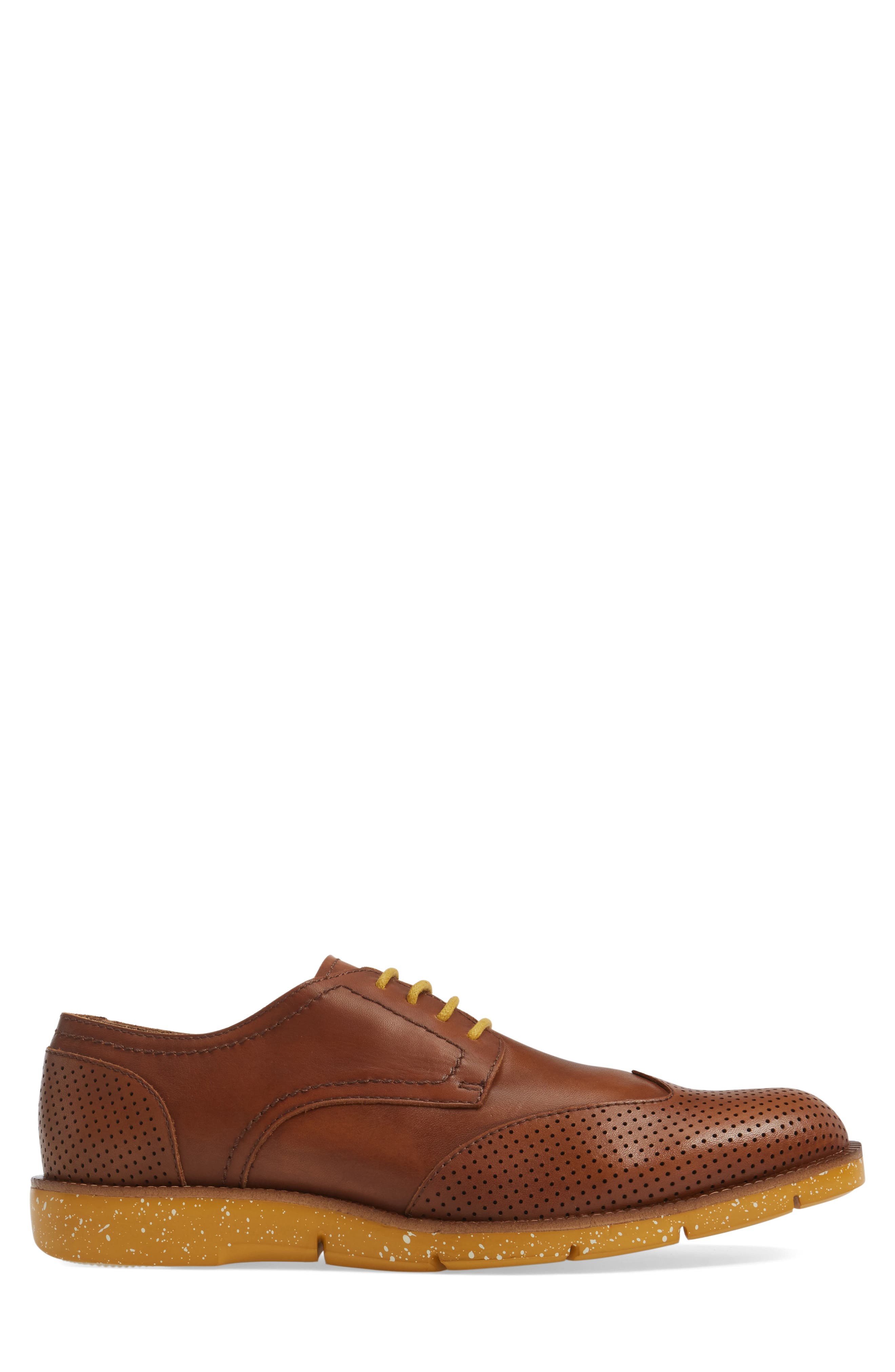 Donald J Pliner 'Edd' Wingtip, Alternate, color, SADDLE LEATHER