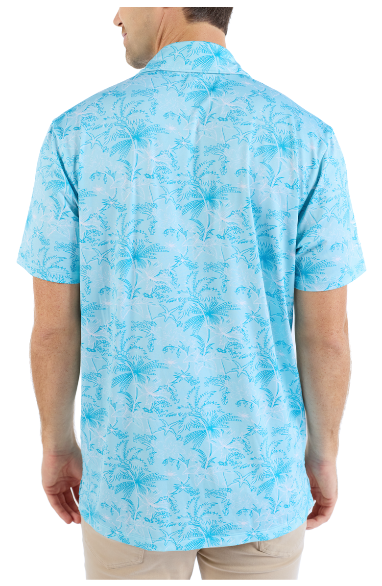 Kenny Flowers The Ocean Round - Light Blue Golf Shirt, Alternate, color, Light Blue