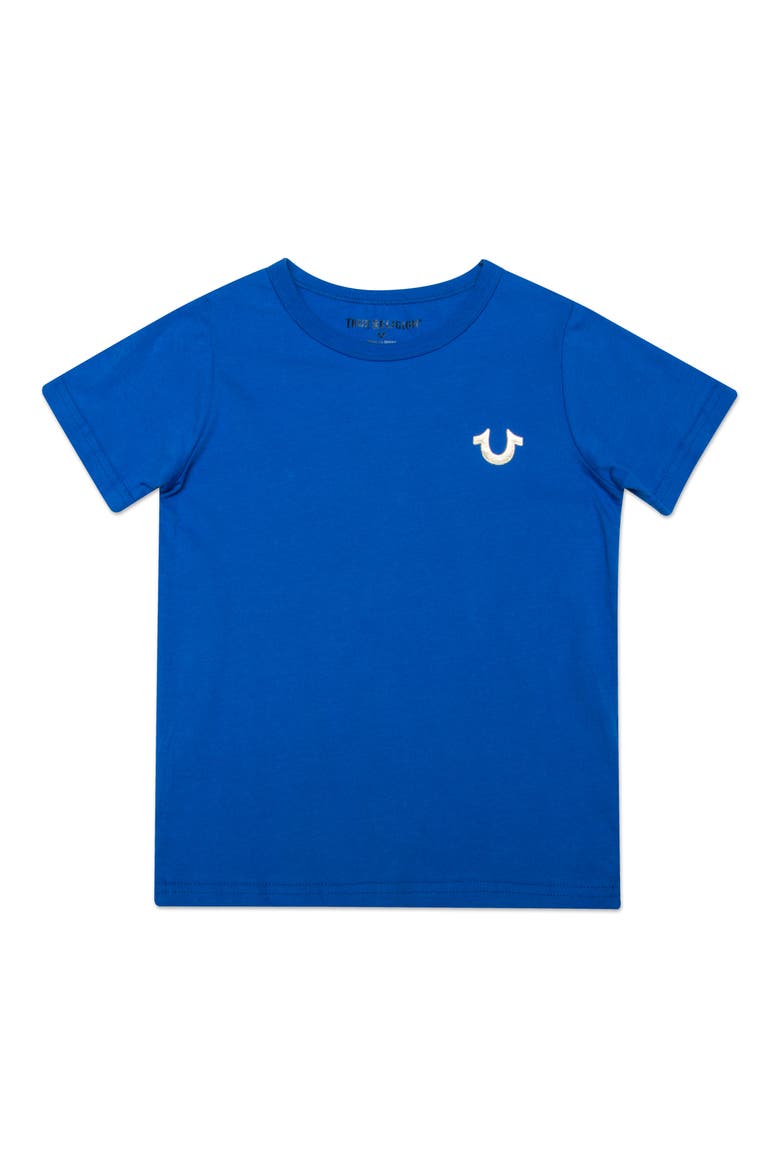 Brand Jeans Gold Buddha Logo T-Shirt, Main, color, BRIGHT BLUE