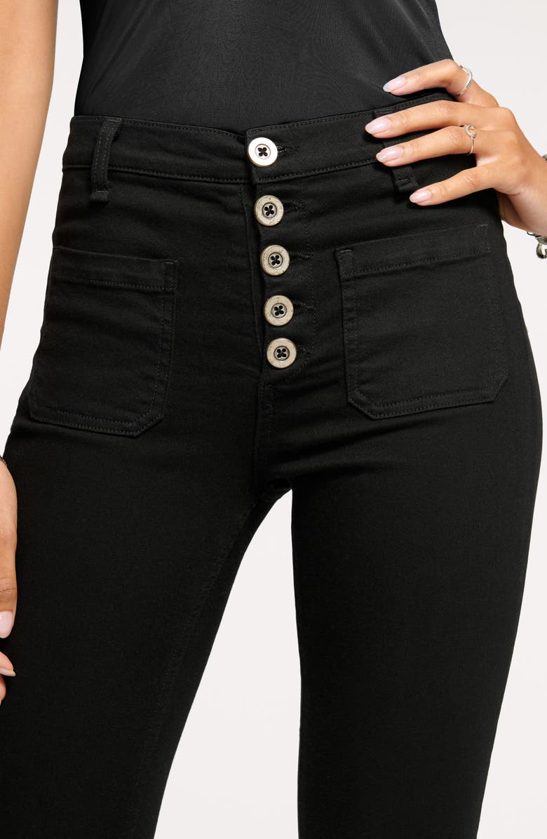 Ramy Brook Cindy High Waist Flare Jeans, Alternate, color, 