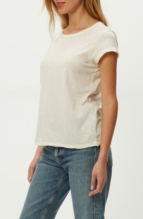 Michael Stars Slub Crewneck Tee In White