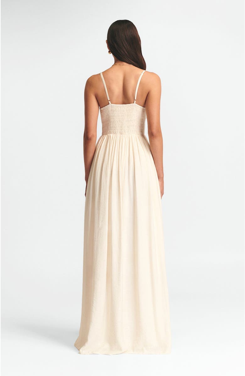 ST MRLO George Maxi Dress, Alternate, color, Cream