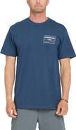 Quiksilver Stamped Short Sleeve Graphic Cotton T-Shirt