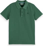 Scotch & Soda Kids' Cotton Piqué Polo
