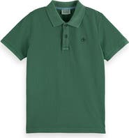 Scotch & Soda Kids' Cotton Piqué Polo