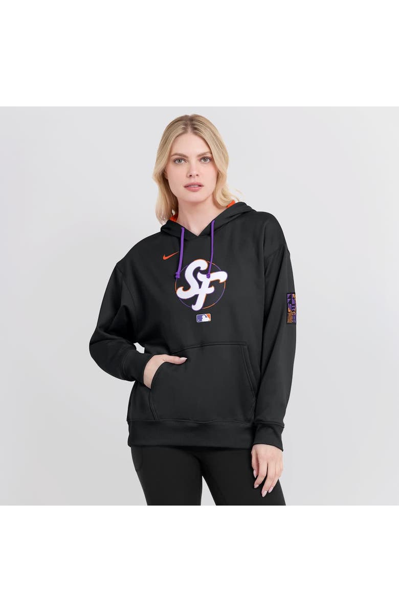 Nike Women's Nike  Black San Francisco Giants 2025 City Connect Authentic Collection Performance Pullover Hoodie, Alternate, color, 