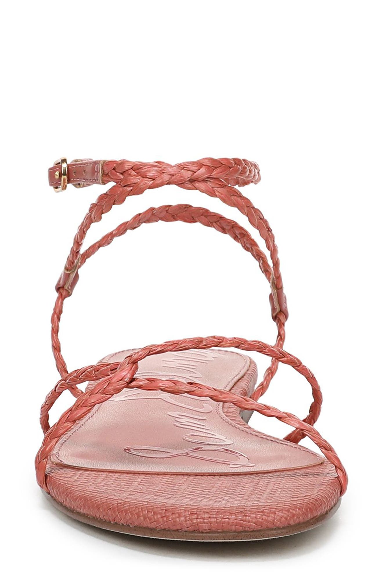 Ellina Ankle Strap Sandal, Alternate, color, INDIE PINK