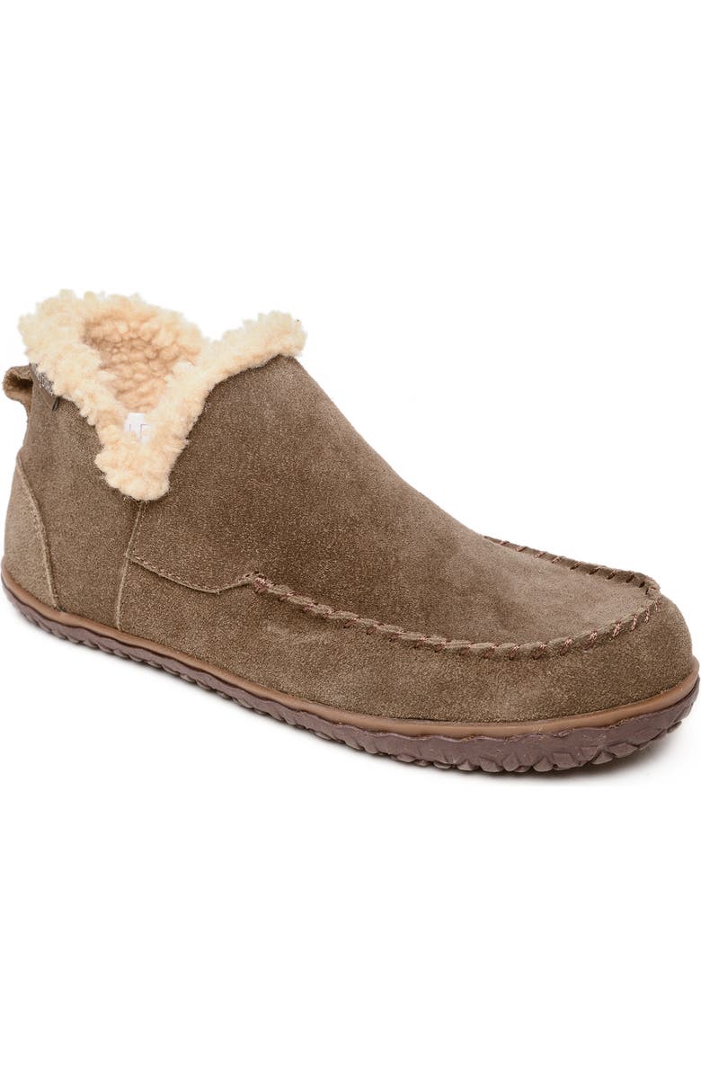 Minnetonka Taren Suede Loafer, Main, color, Autumn Brown