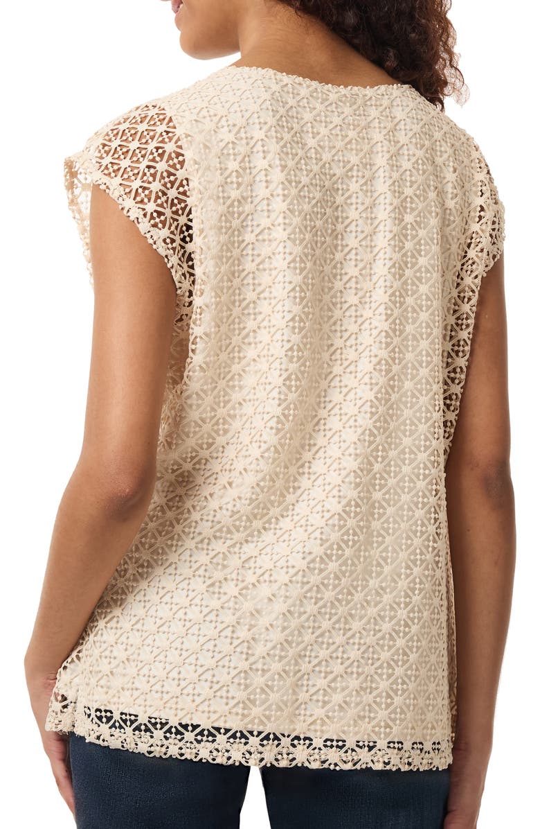 Jones New York Lace Top, Alternate, color, 