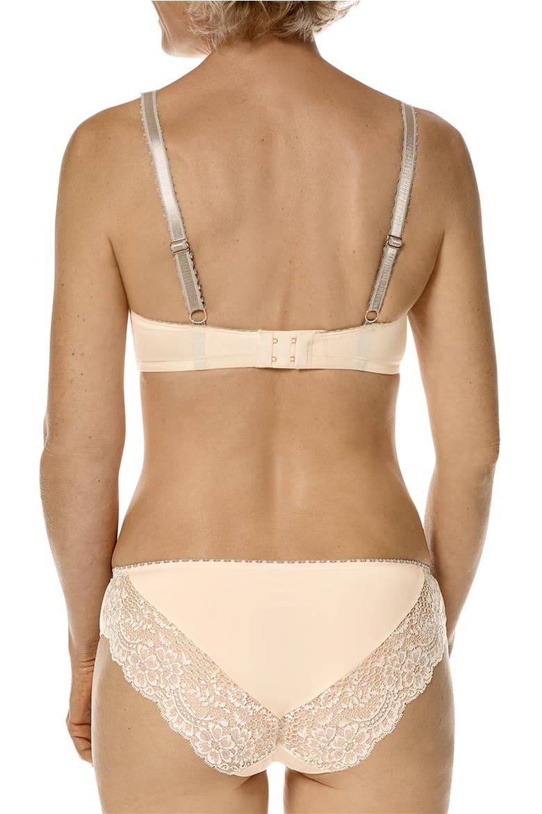 Alina Padded Wire-Free Bra, Alternate, color, LIGHT ROSE/ GREY