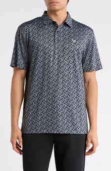Callaway Floral Block Golf Polo