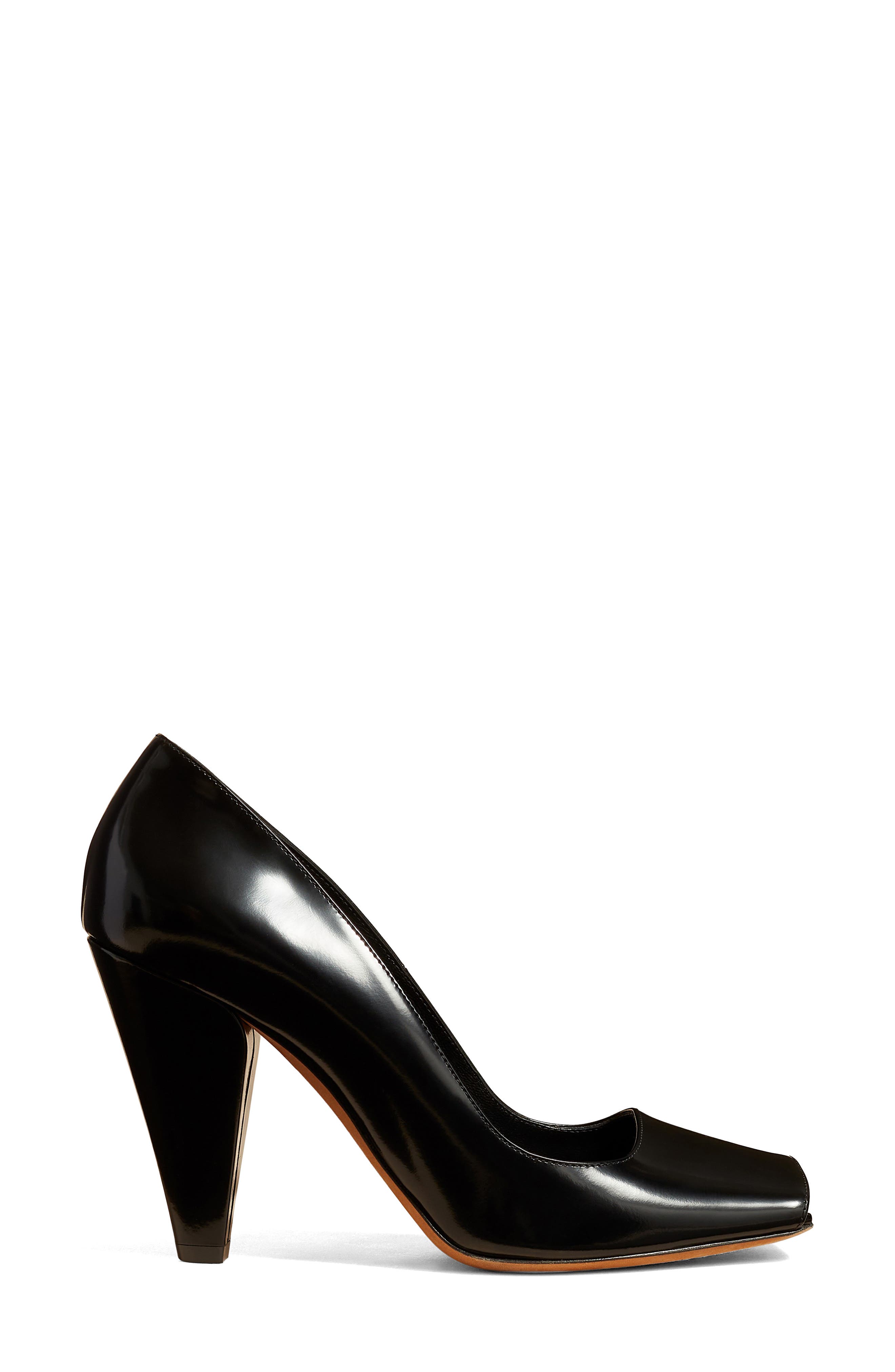 Khaite Cedar Peep Toe Pump, Alternate, color, 