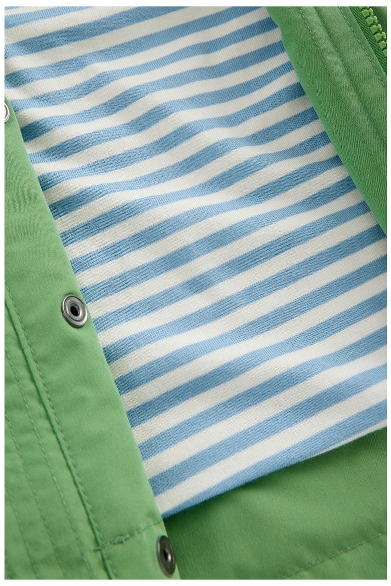 Kids' Fisherman Coat, Alternate, color, GREEN DINOSAUR