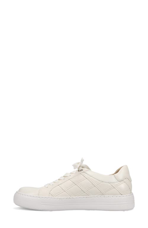 Vaneli Yashi Low Top Sneaker In White