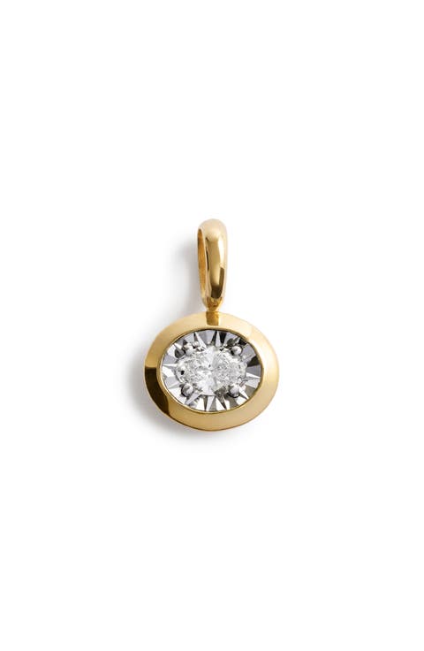 Lab Grown Diamond Oval Pendant
