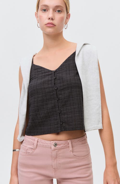 Mango Teen Frayed Mid Rise Flare Jeans In Pink