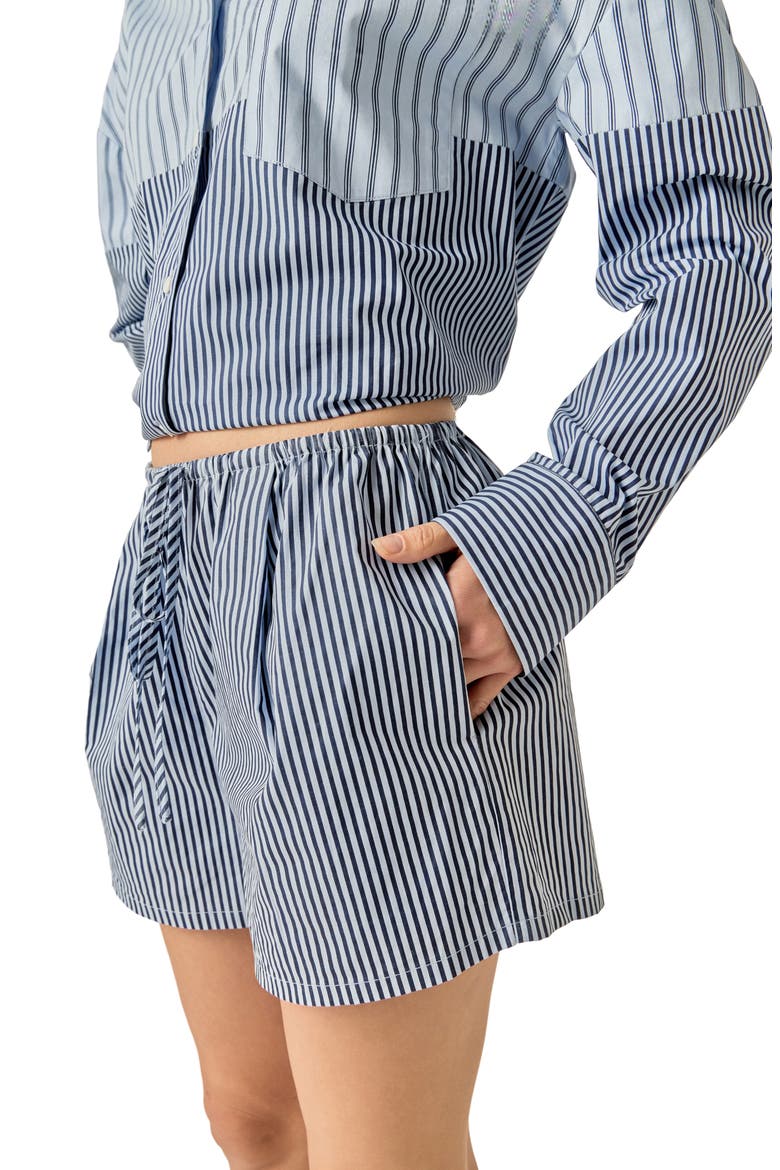 Stripe Shorts, Alternate, color, POWDER BLUE