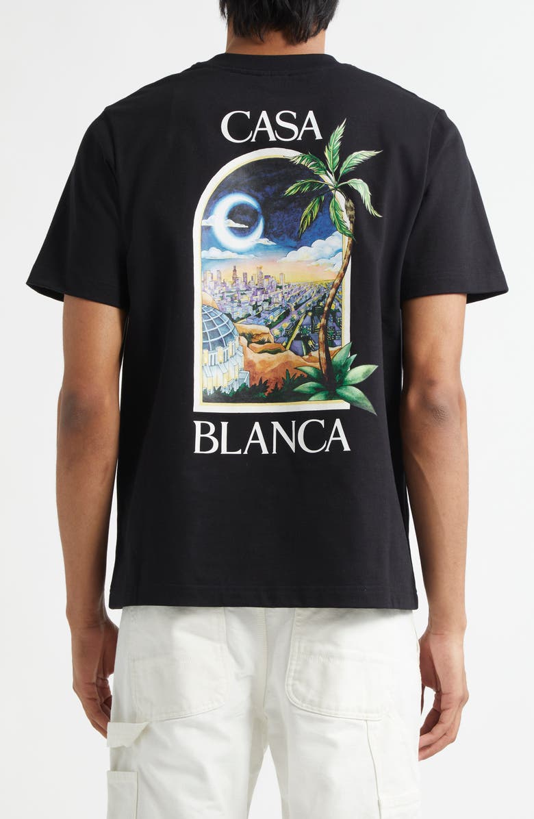 Casablanca LA Night Graphic T-Shirt, Alternate, color, 