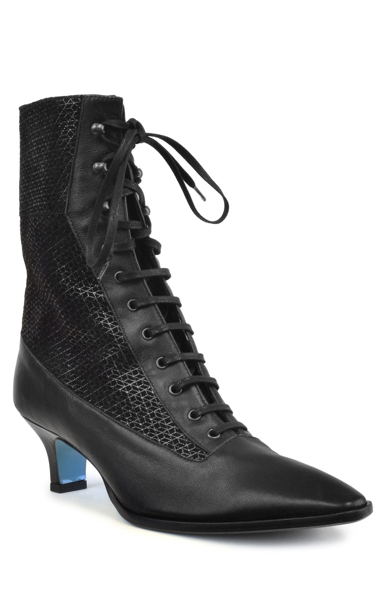 Valentina Rangoni Duna Lace-Up Boot, Main, color, 