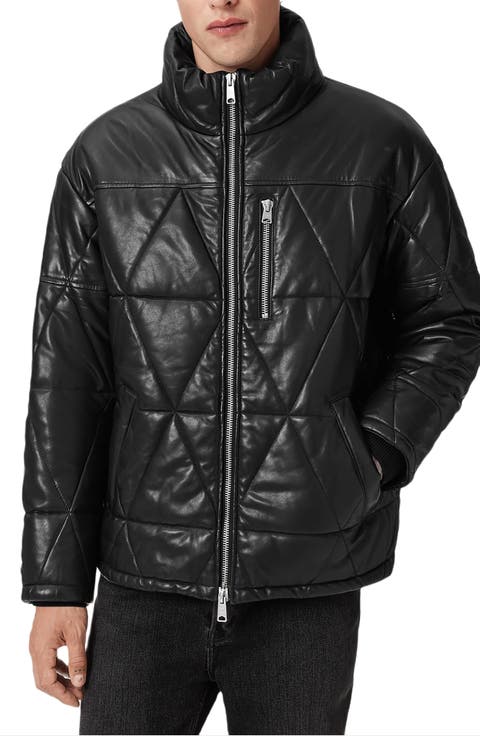 Brockwell Quilted Leather Jacket