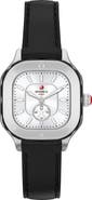 MICHELE Meggie Sport Chalk Silicone Strap Watch, 33mm