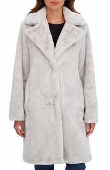 Sebby Cozy Faux Fur Coat