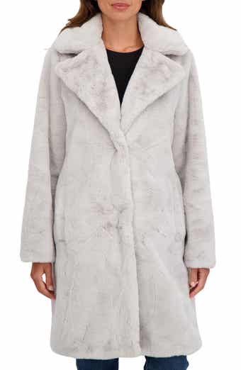 Sebby Cozy Faux Fur Coat