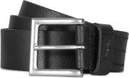 AllSaints Stitched Leather Belt