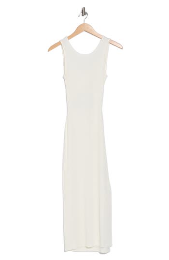 Elan Reversible Cutout Midi Cover-up Dress In White