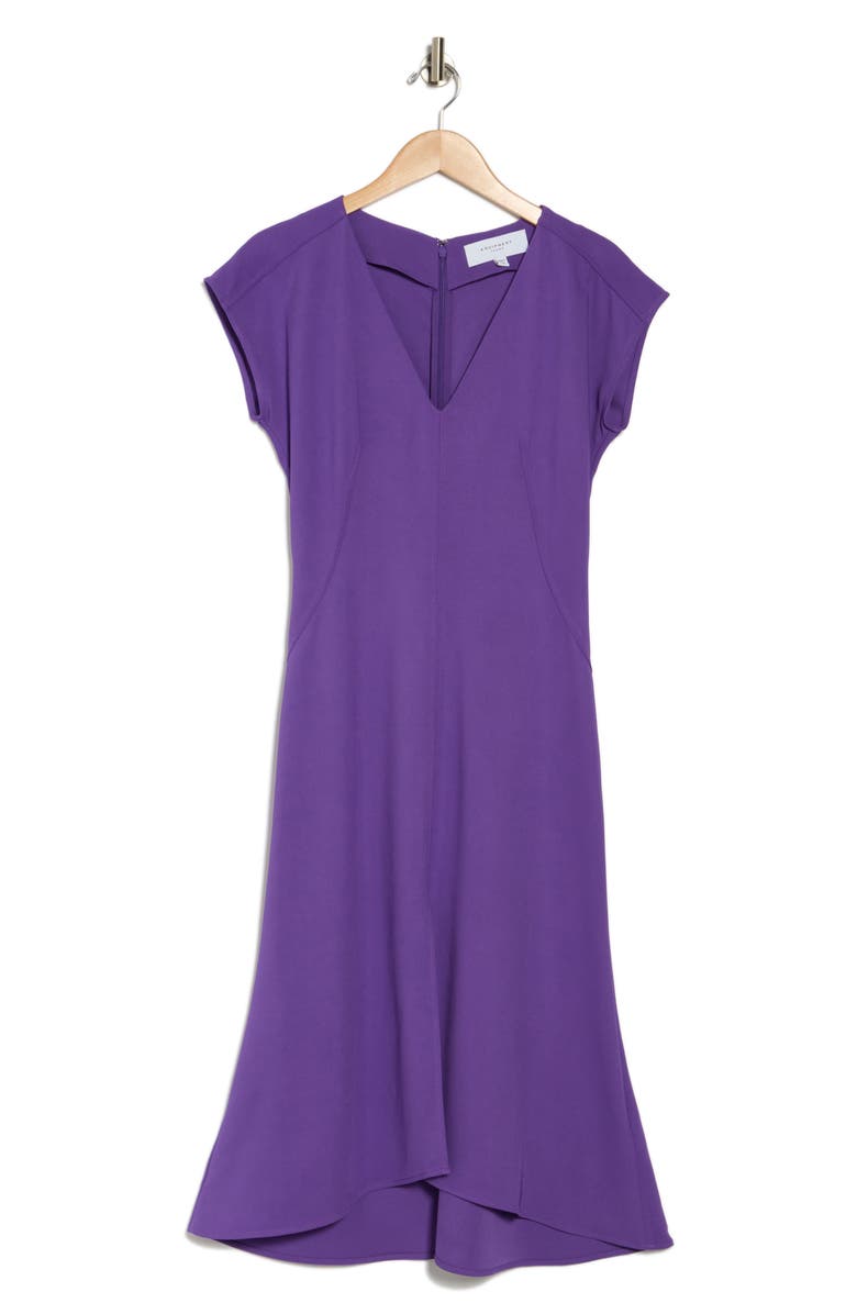 Equipment Livia Cap Sleeve Midi Dress, Alternate, color, 