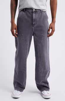 Relaxed Fit Denim Carpenter Pants