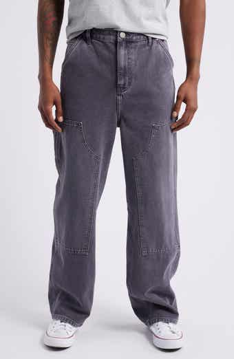 Relaxed Fit Denim Carpenter Pants