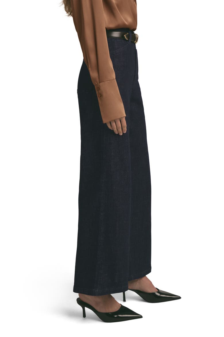 The Mischa Shortie Super High Waist Wide Leg Jeans, Alternate, color, WATERLOO