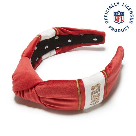 Sf 49Ers Embroidered Knotted Headband