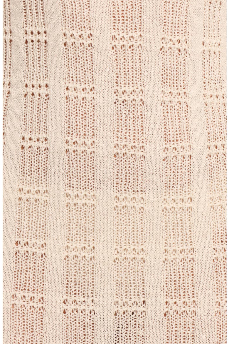 Colter Rib Long Sleeve Maxi Sweater Dress, Alternate, color, WHITE