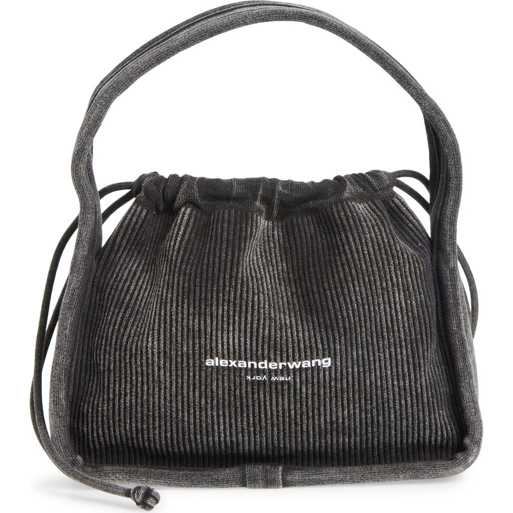 Alexander Wang Small Ryan Handbag In Gray
