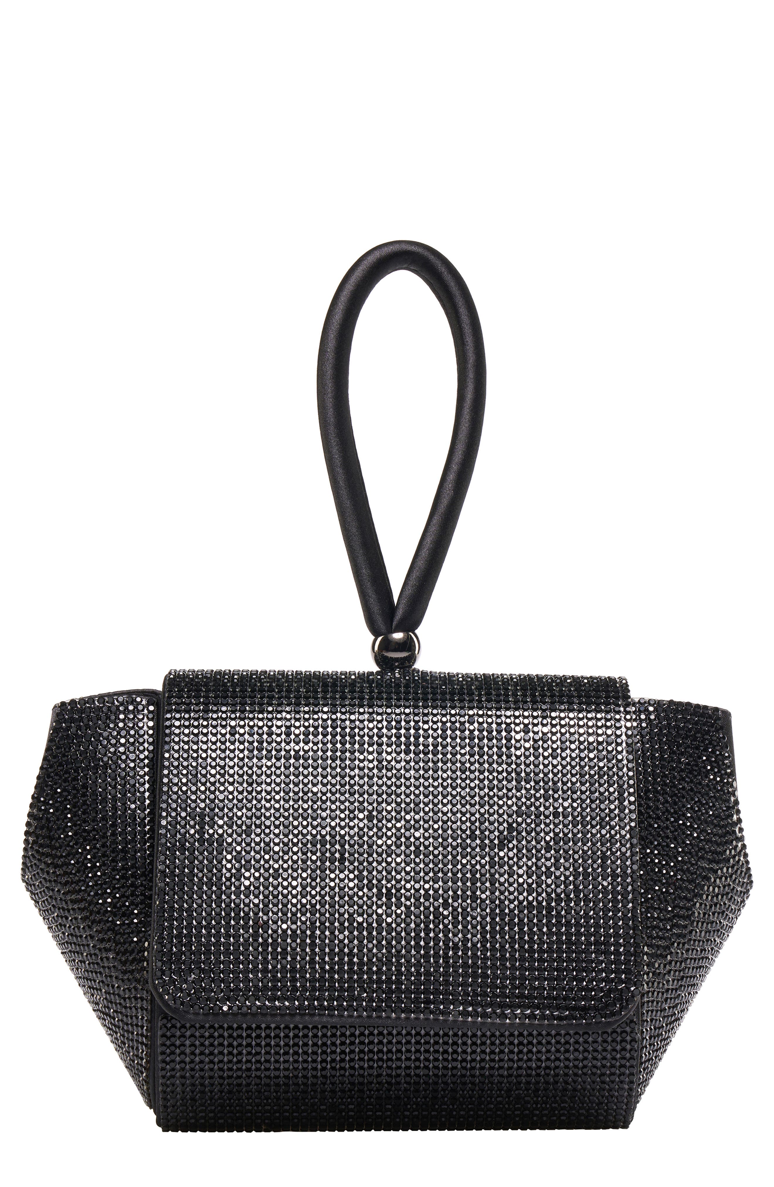 LADY COUTURE Architectural Rhinestone Evening Bag