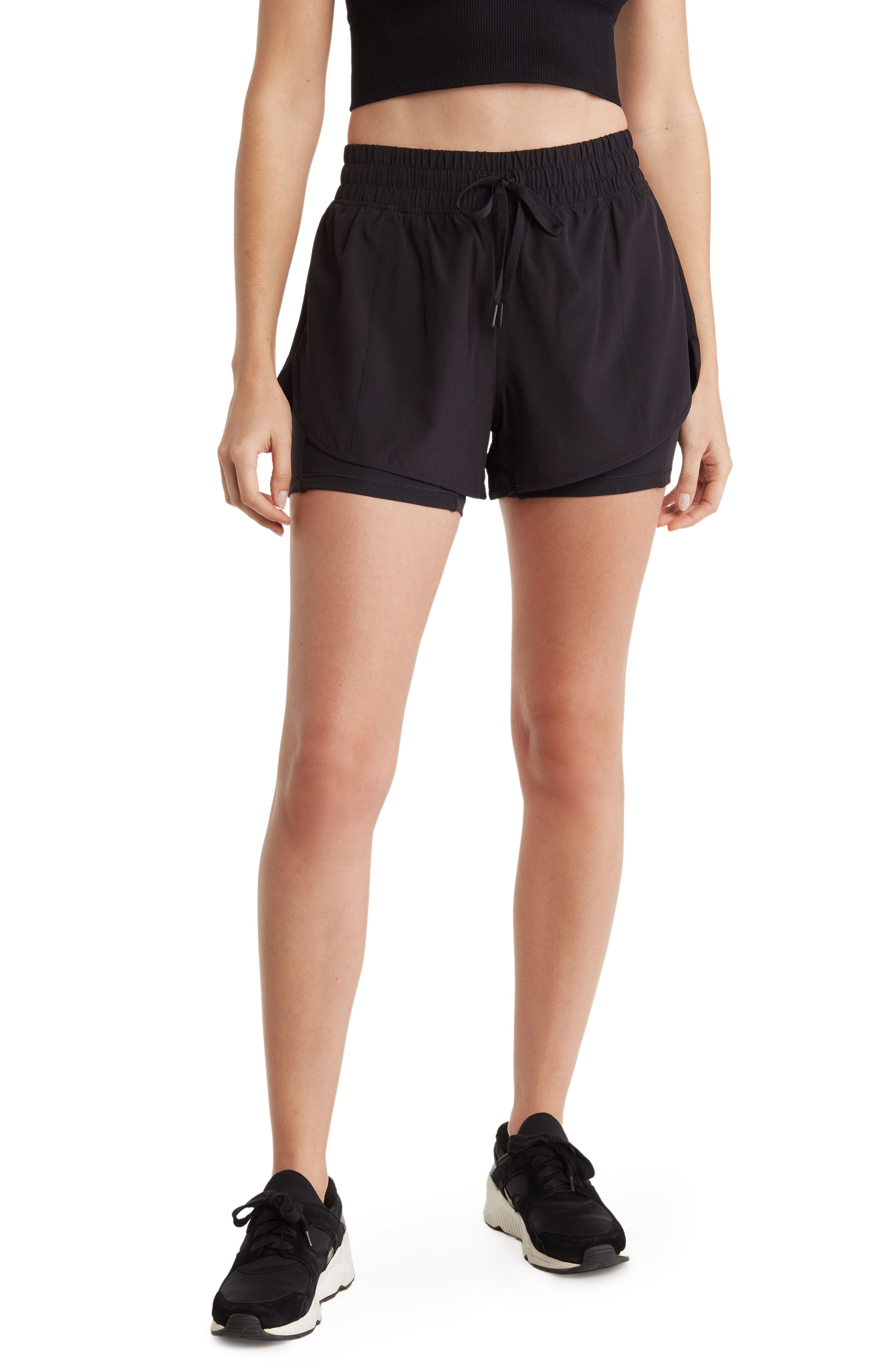 90 DEGREE BY REFLEX 2-in-1 Running Shorts