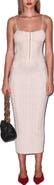 Fleur Du Mal Rib Maxi Skirt
