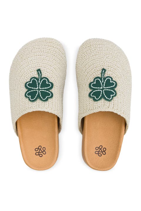 Bolinas Crochet Clog Shoe