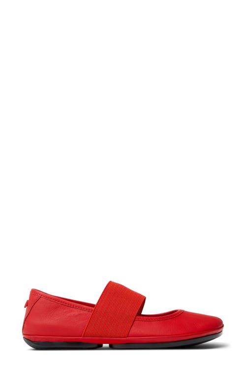 Camper Right Nina Ballet Flat In Red