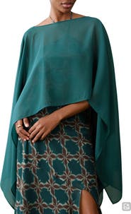MANGO TEEN Flowing Cape Top