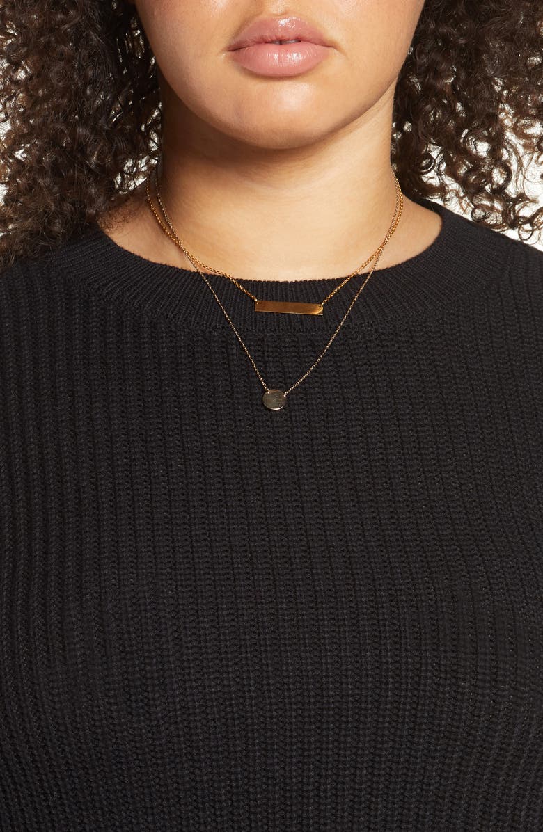 BP. Scallop Hem Sweater, Alternate, color, 