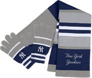 WEAR by Erin Andrews Women's WEAR by Erin Andrews New York Yankees Stripe Glove & Scarf Set