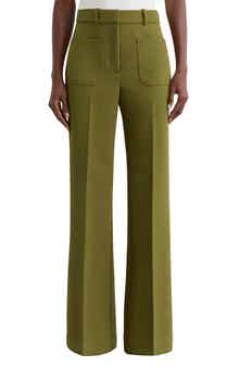 Priya Patch Pocket Wide Leg Pants
