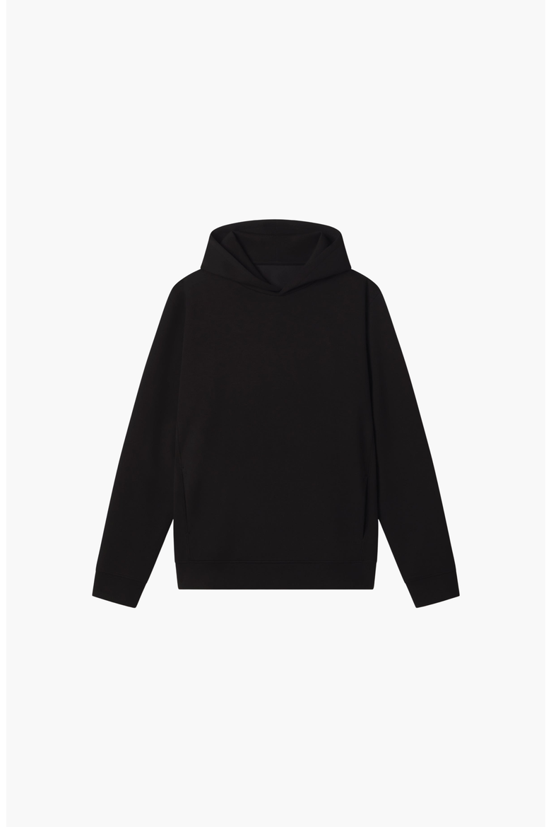 Sandwash Hoodie, Alternate, color, True Black